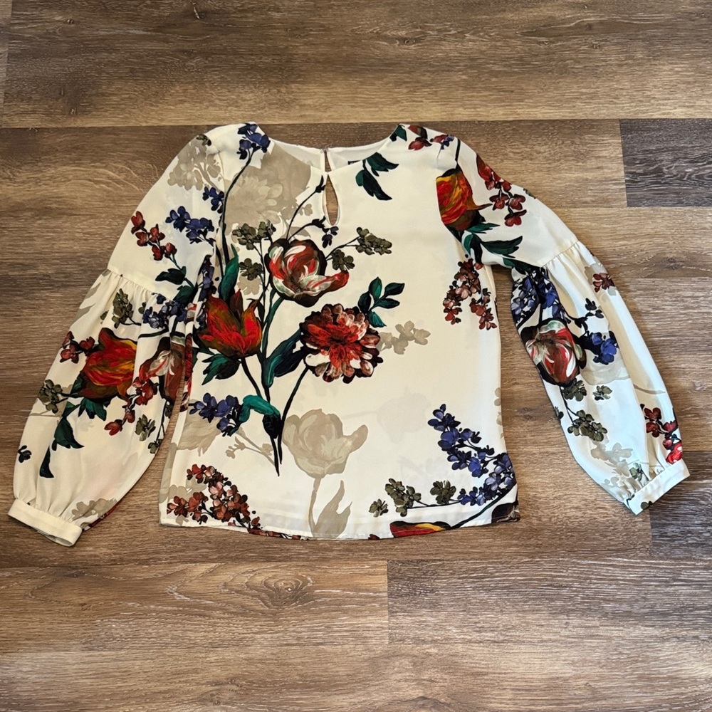 Express Multicolor Floral Blouse